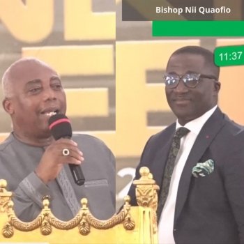 Bishop Nii Quaofio the new Resident Bishop of Wonder Cathedral Adenta